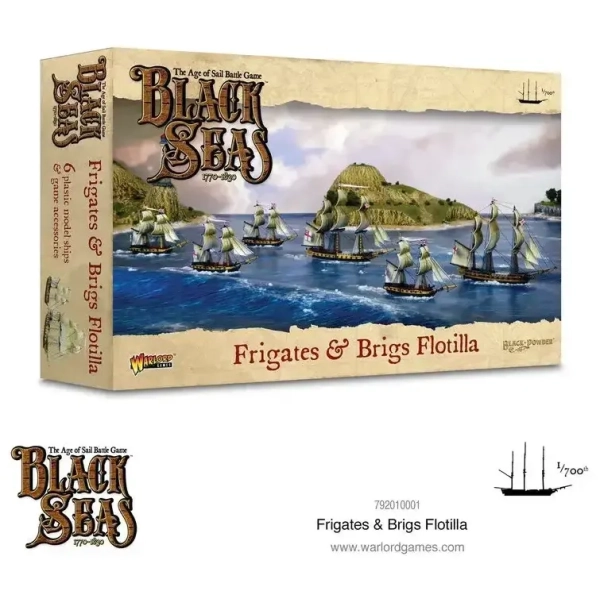 Black Seas: Frigates & Brigs Flotilla (1770 - 1830) - Expansion - EN Black Seas: Frigates & Brigs Flotilla (1770 - 1830) - Expansion - EN