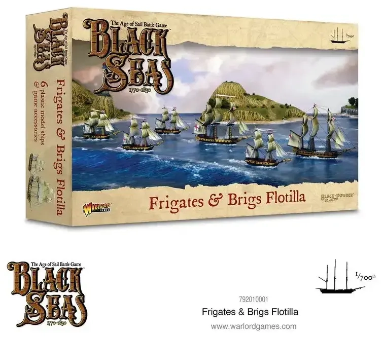 Black Seas: Frigates & Brigs Flotilla (1770 - 1830) - Expansion - EN