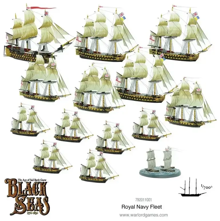 Black Seas: Royal Navy Fleet (1770 - 1830) - EN