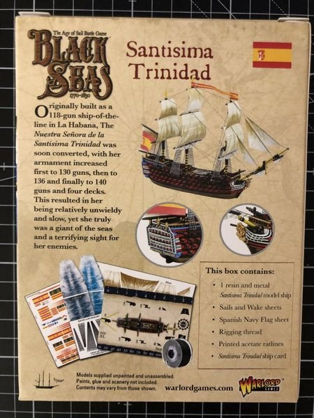 Black Seas: Santisima Trinidad - Expansion - EN