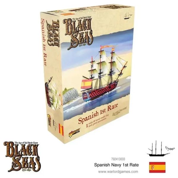 Black Seas: Spanish Navy 1st Rate - EN Black Seas: Spanish Navy 1st Rate - EN