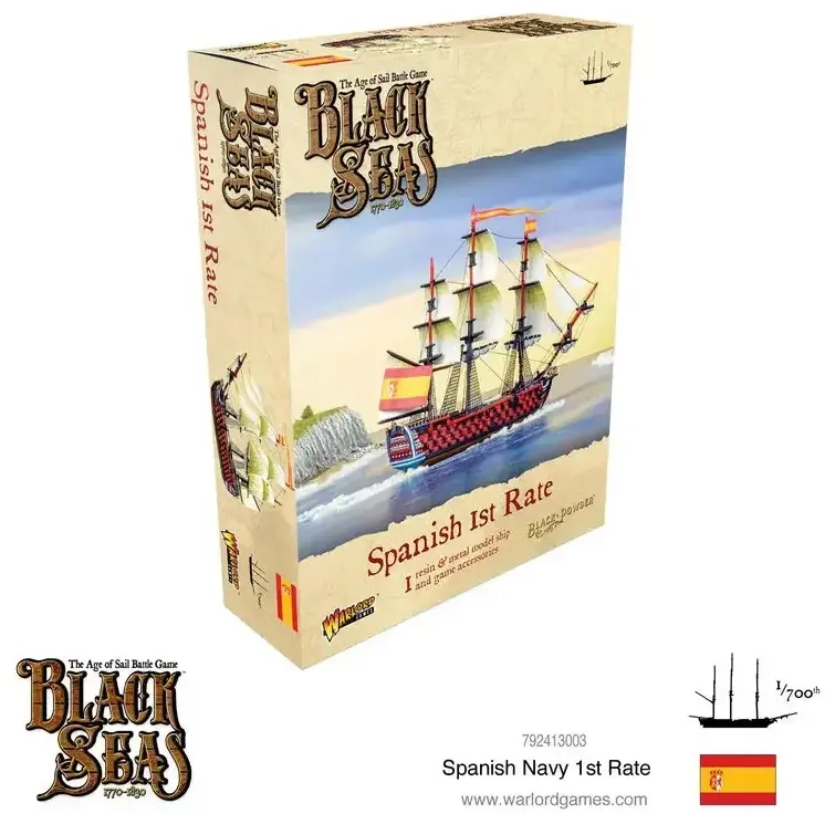 Black Seas: Spanish Navy 1st Rate - EN