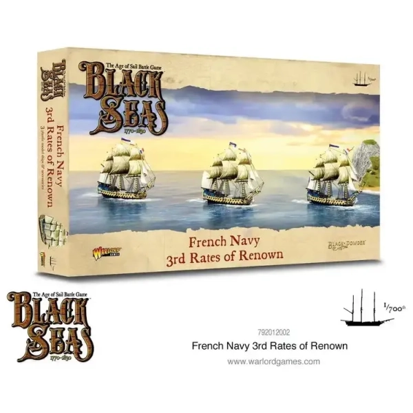 Black Seas: French Navy 3rd Rates of Renown - Expansion -EN Black Seas: French Navy 3rd Rates of Renown - Expansion -EN