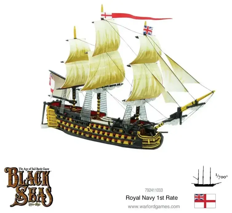 Black Seas: Royal Navy 1st Rate - Expansion - EN