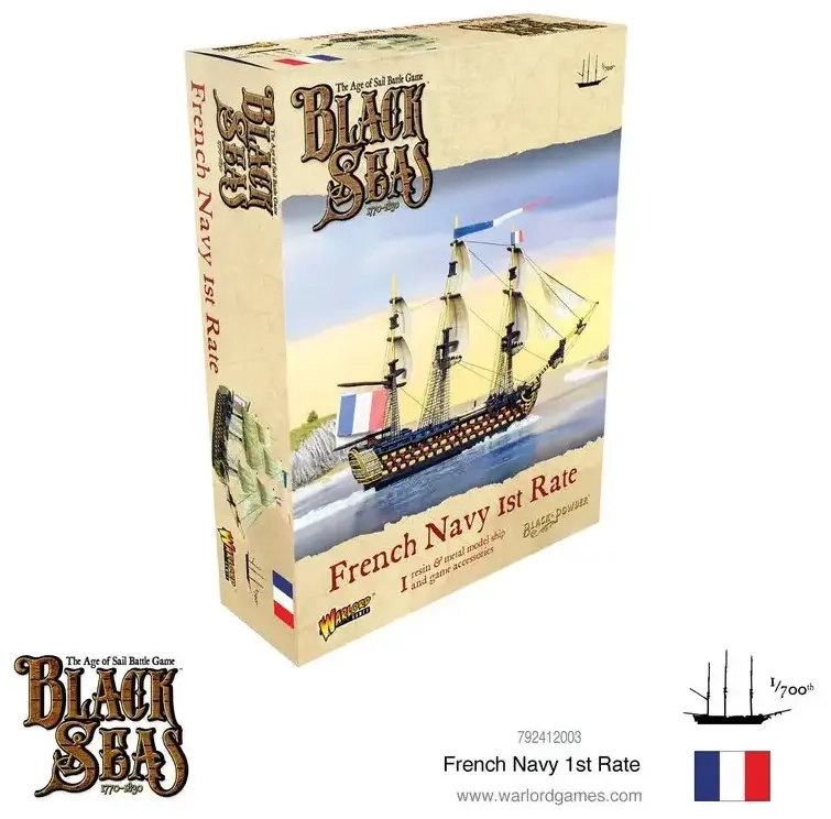 Black Seas: French Navy 1st Rate - Expansion - EN