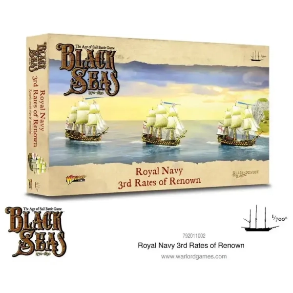 Black Seas: Royal Navy 3rd Rates of Renown - Expansion - EN Black Seas: Royal Navy 3rd Rates of Renown - Expansion - EN
