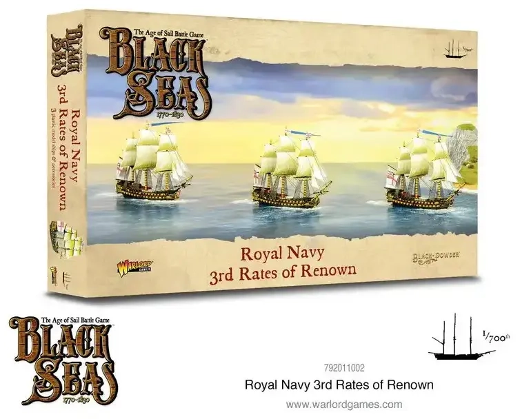 Black Seas: Royal Navy 3rd Rates of Renown - Expansion - EN