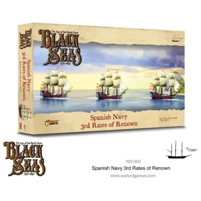 Black Seas: Spanish Navy 3rd Rates of Renown - Expansion - EN
