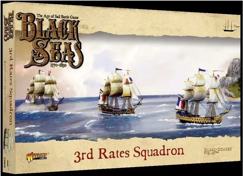 Black Seas: 3rd Rates Squadron (1770 - 1830) - Expansion - EN