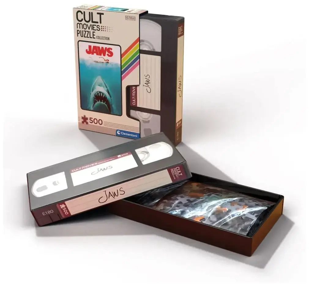 Filmposter Puzzle: Der weisse Hai