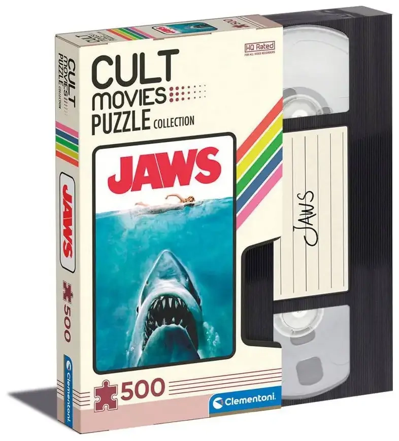 Filmposter Puzzle: Der weisse Hai