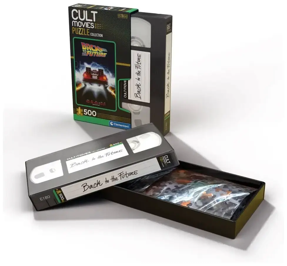 Filmposter Puzzle – Zurück in die Zukunft