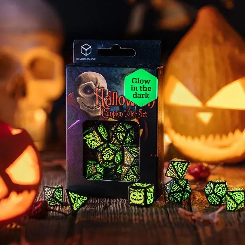 Halloween Pumpkin - Jack O’Lantern Würfel Set