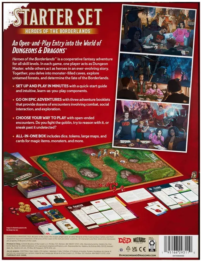 Dungeons & Dragons 2024 Starter Set: Heroes of the Borderlands - EN
