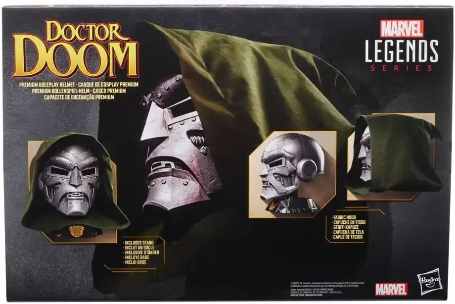 Marvel Legends Series Doctor Doom Premium Roleplay Helmet