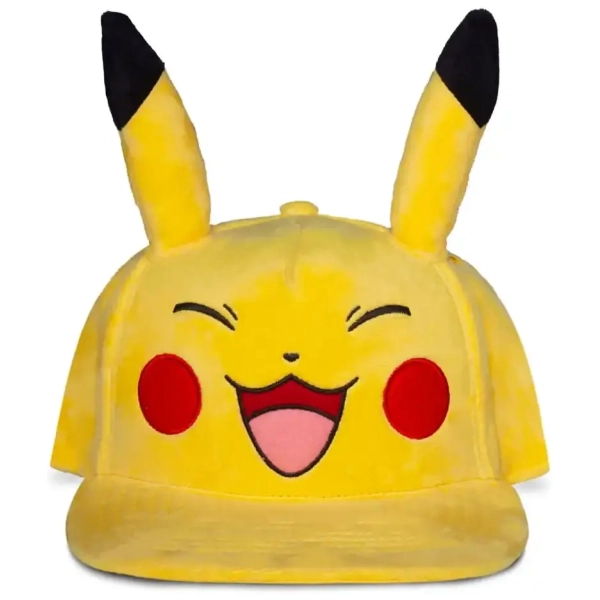 Pokémon - Happy Pikachu - Novelty Cap Pokémon - Happy Pikachu - Novelty Cap