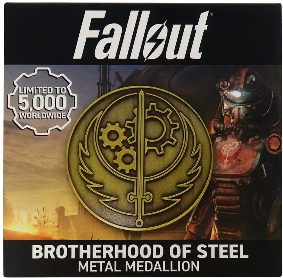 Fallout Brotherhood of Steel Medallion