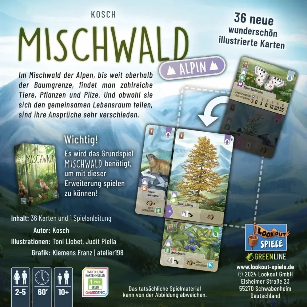 Mischwald - Alpin - Erweiterung