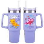 Minecraft Purple 900ml Multiway Travel Straw Cup
