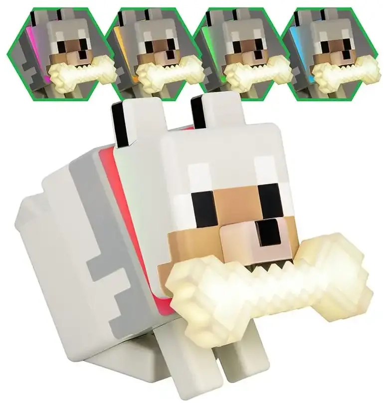 Minecraft Wolf GloBuddies Light