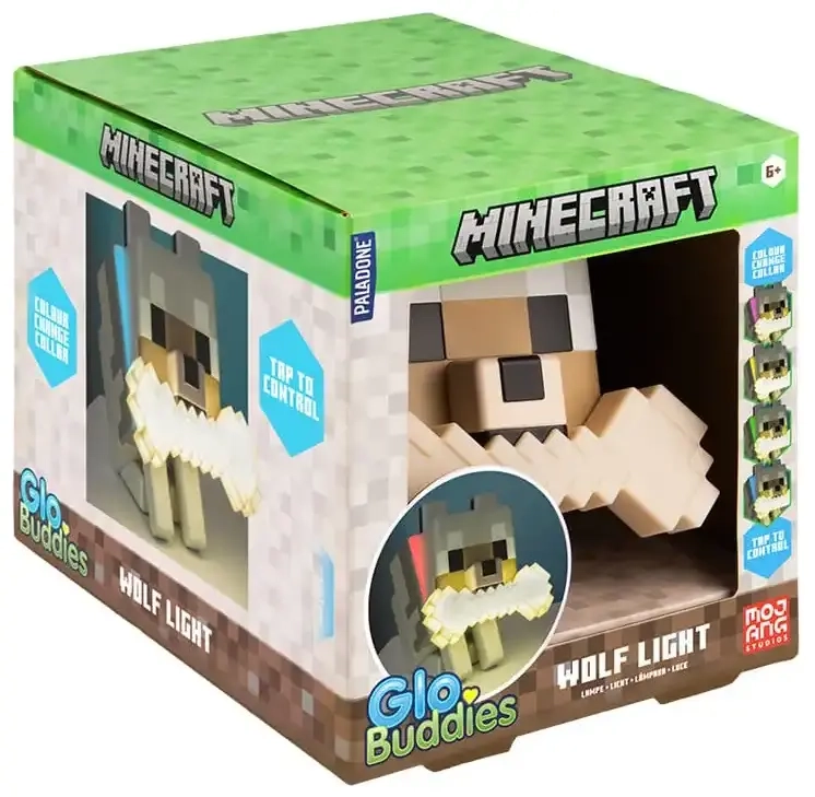 Minecraft Wolf GloBuddies Light