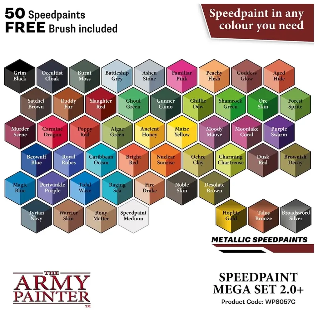 Army Painter – Speedpaint Mega Set 2.0