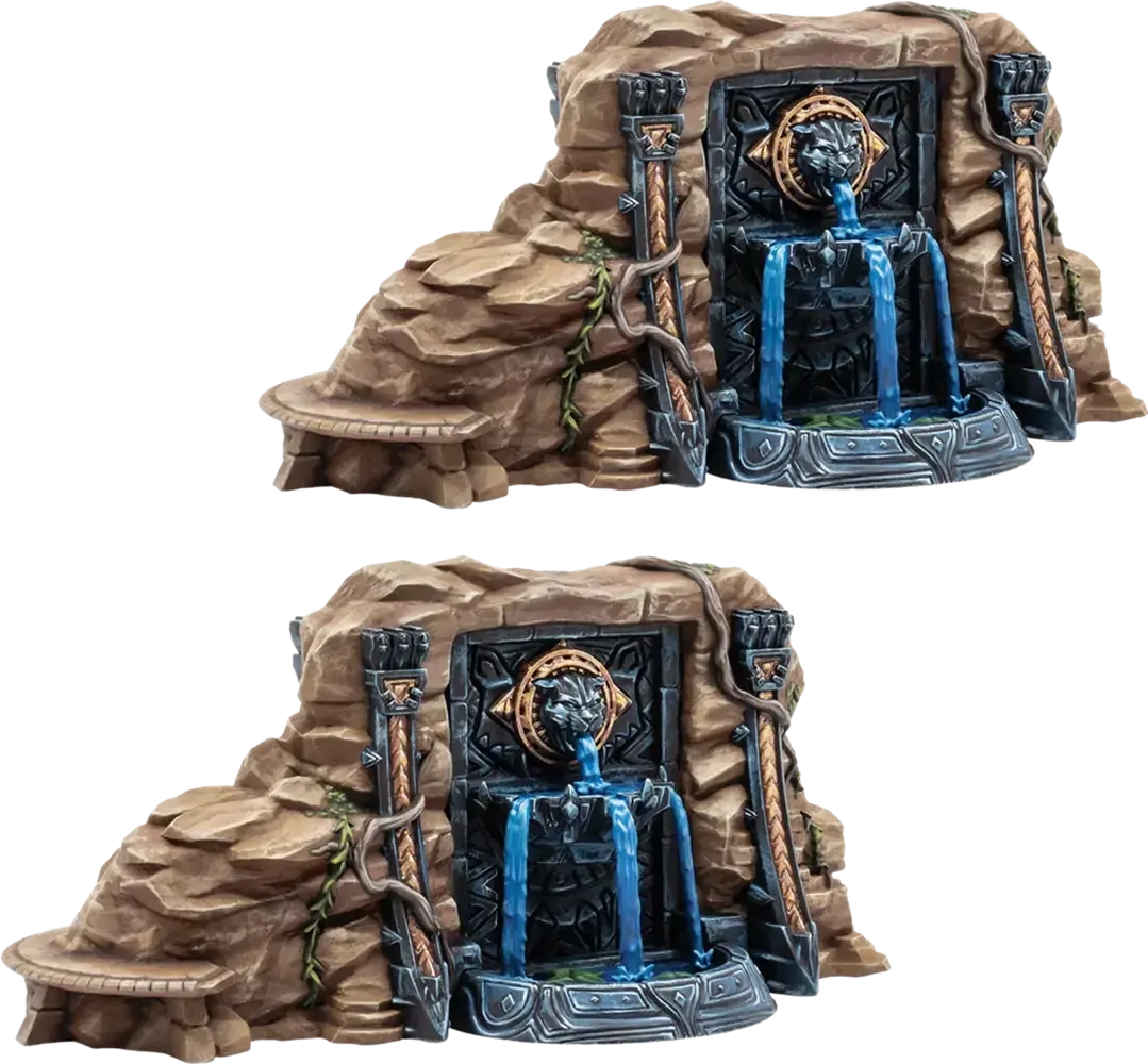 Marvel Crisis Protocol: Icons of Bast Terrain Pack (Geländeset Ikonen von Bast)