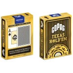 COPAG® Poker Texas Hold`Em, Jumbo Index blau, 100% Plastik
