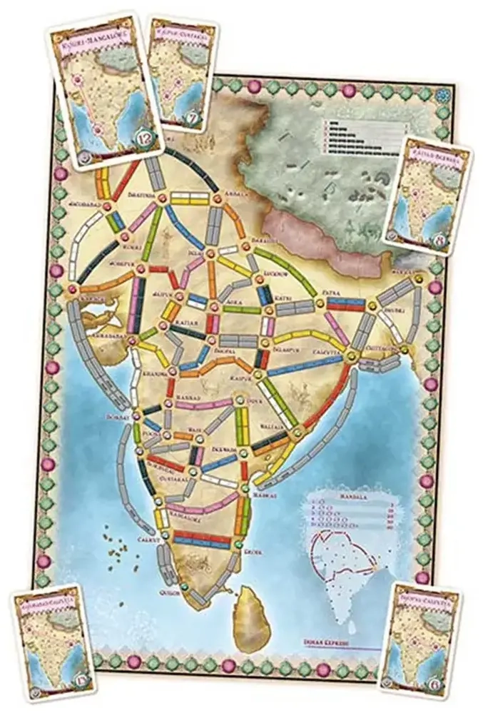 Zug um Zug - Indien (inkl. Schweiz-Erweiterung)