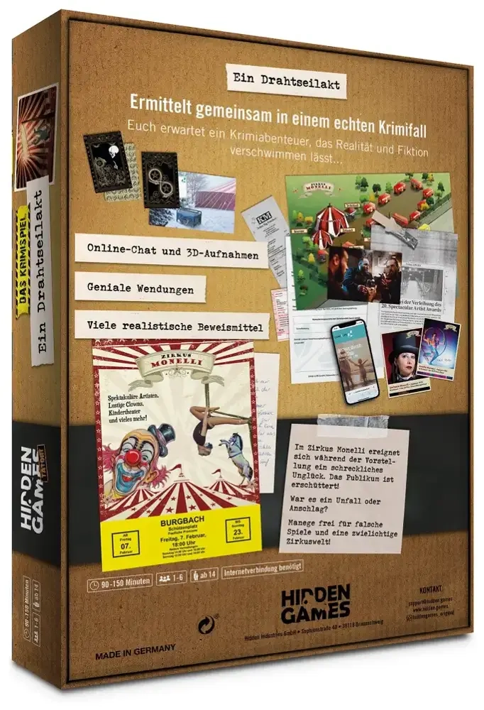 Hidden Games Tatort - Ein Drahtseilakt (4.Fall)