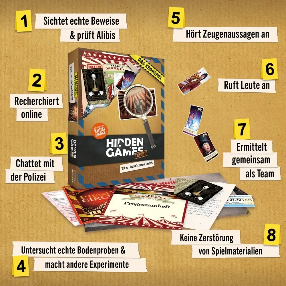 Hidden Games Tatort - Ein Drahtseilakt (4.Fall)