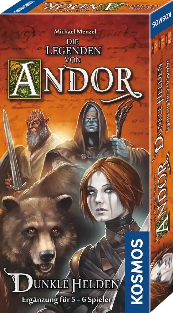 Die Legenden von Andor Ergänzung - Dunkle Helden