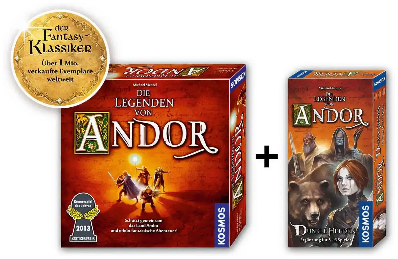 Die Legenden von Andor Ergänzung - Dunkle Helden