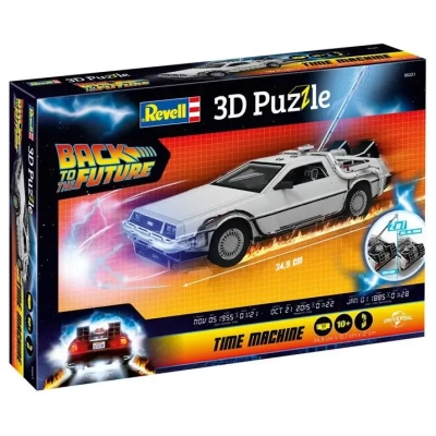 Zurück in die Zukunft - Time Machine - 3D Puzzle