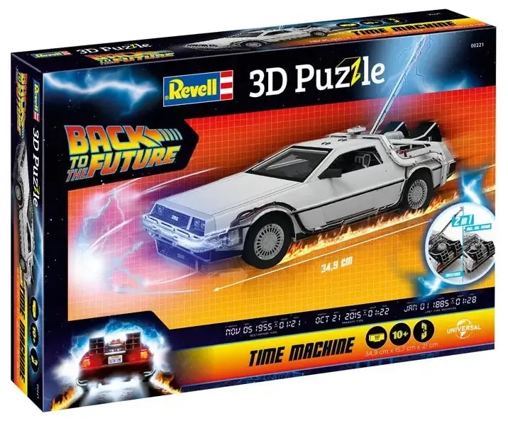 Zurück in die Zukunft - Time Machine - 3D Puzzle
