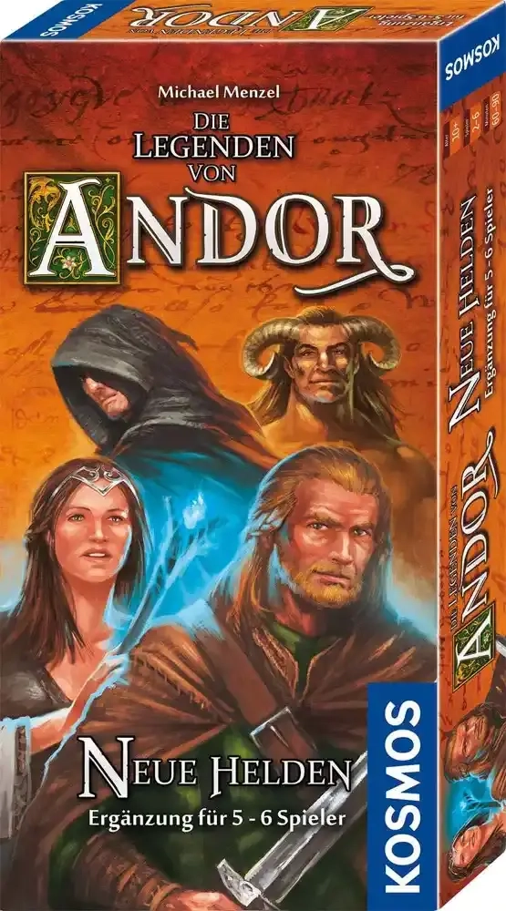 Die Legenden von Andor Ergänzung - Neue Helden