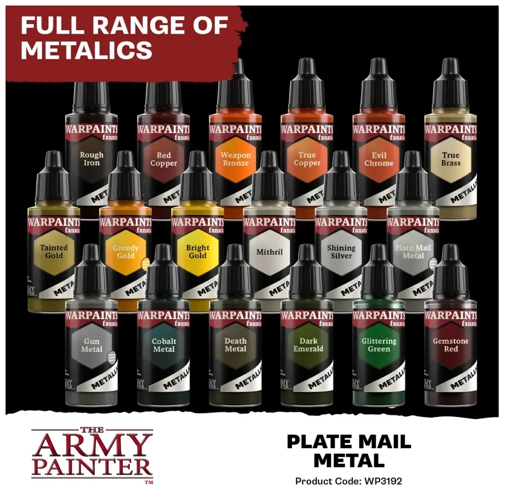 Warpaints Fanatic Metallic: Plate Mail Metal