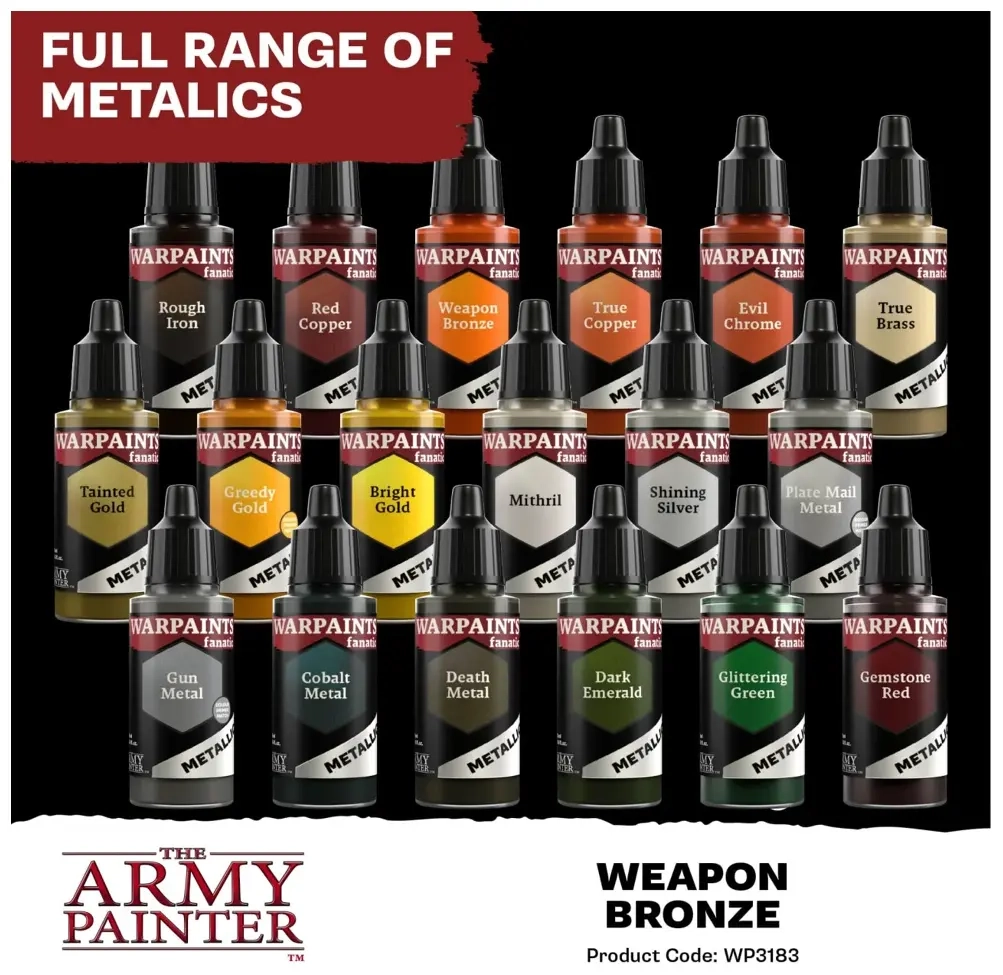 Warpaints Fanatic Metallic: Weapon Bronze