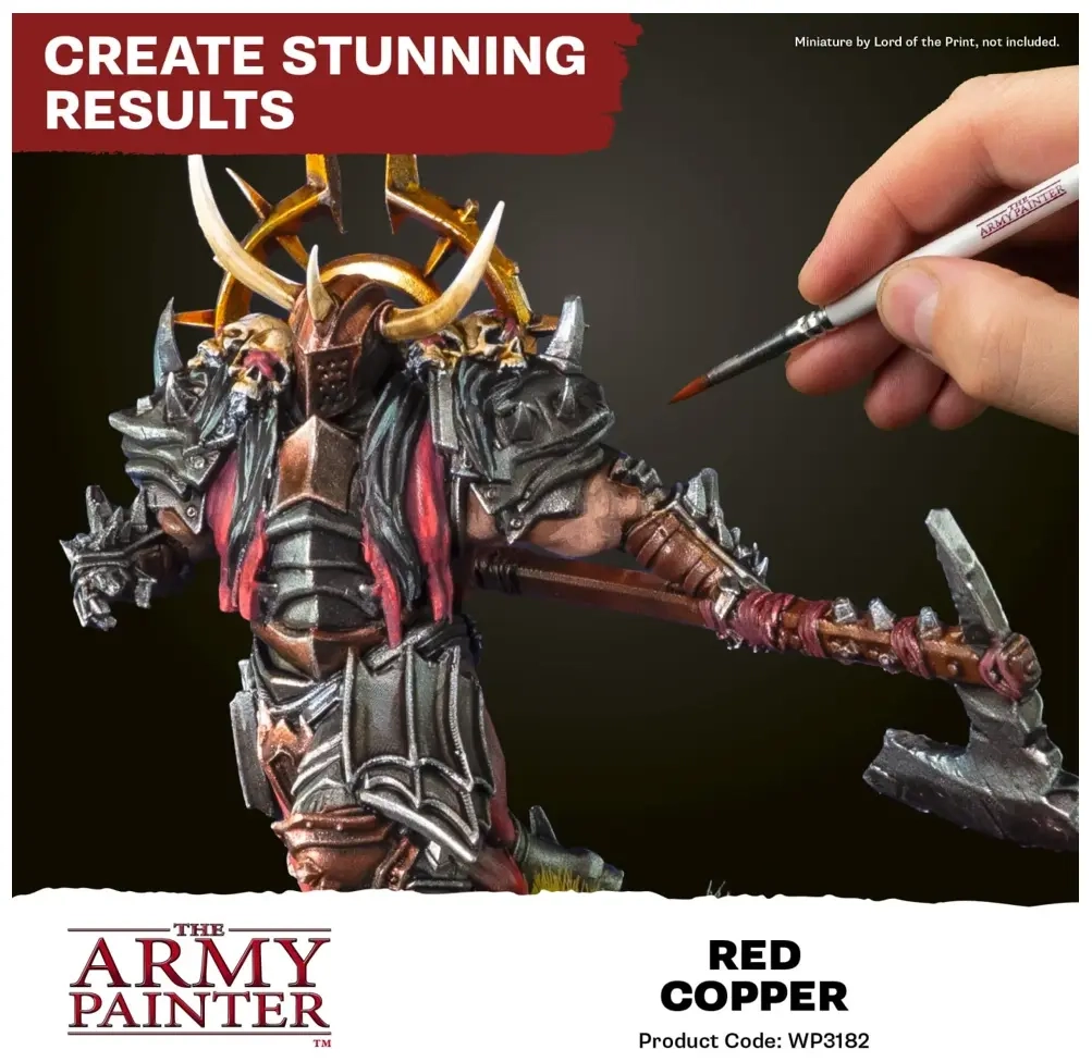 Warpaints Fanatic Metallic: Red Copper