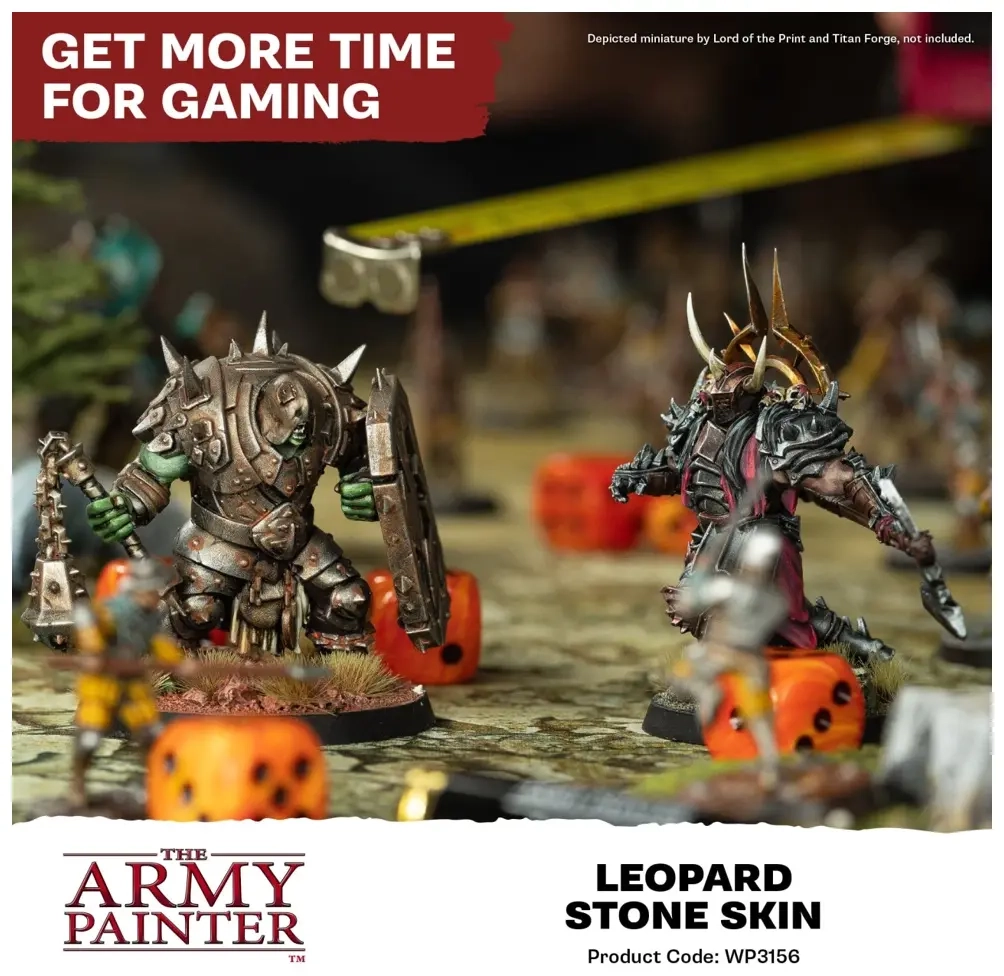 Warpaints Fanatic: Leopard Stone Skin