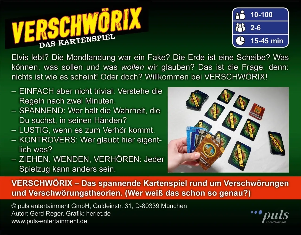 Verschwörix - Das Kartenspiel