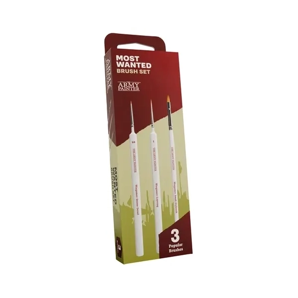 Army Painter Most Wanted Brush Set