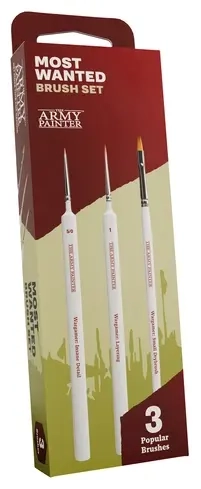 Army Painter Most Wanted Brush Set