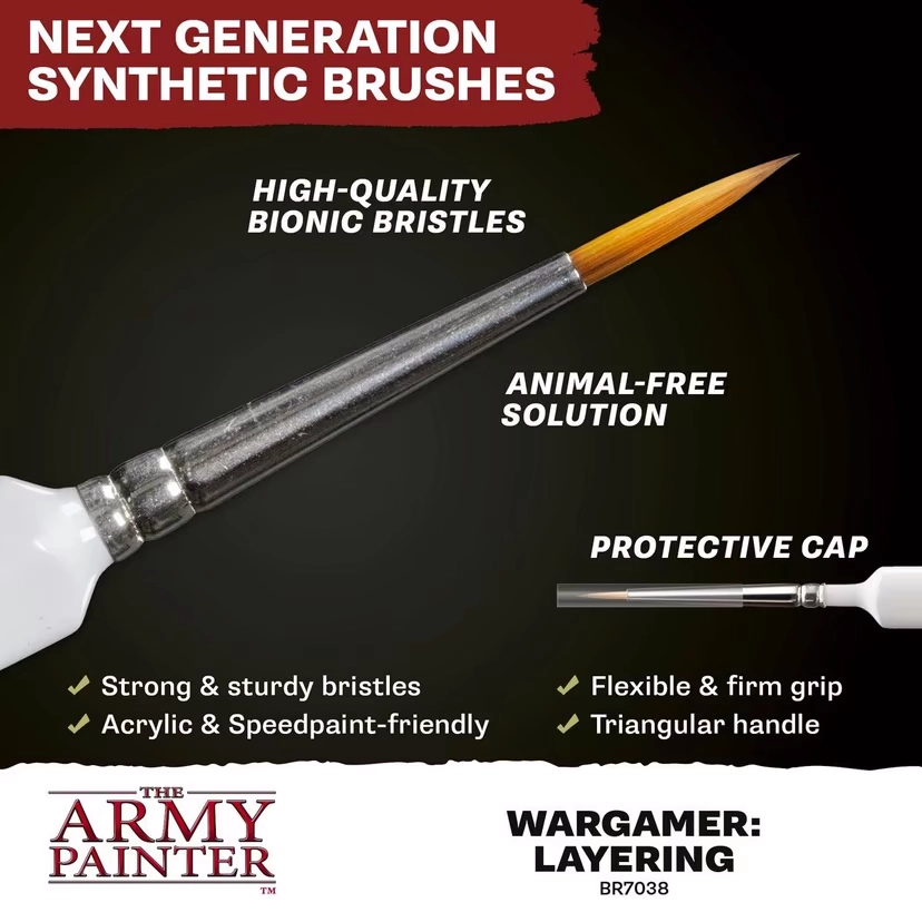 Wargamer Synthetic Brush - Layering (Schichtpinsel) (BR7038)