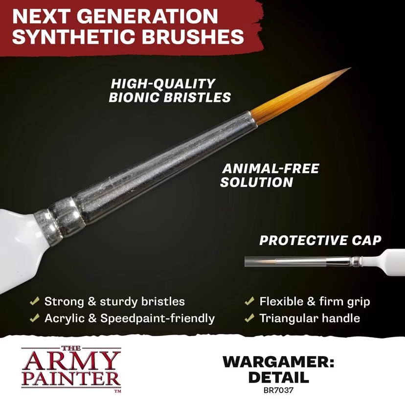 Wargamer Synthetic Brush - Detail (BR7037)