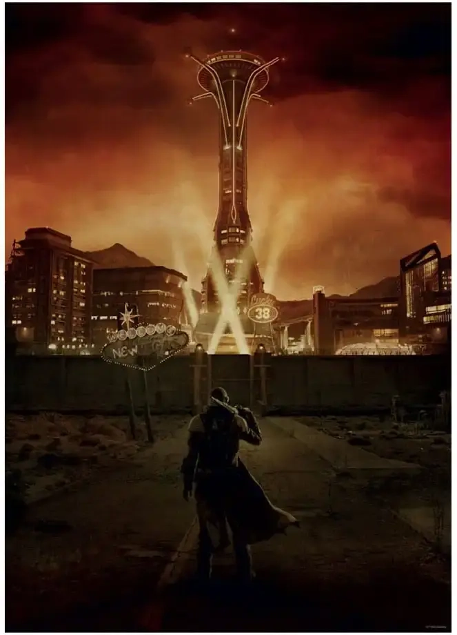 Fallout: New Vegas Kunstdruck Limited Edition 42 x 30 cm