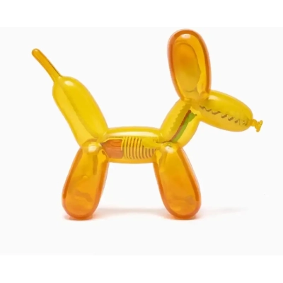 Funny Anatomy Honey Edition Balloon Dog Statue