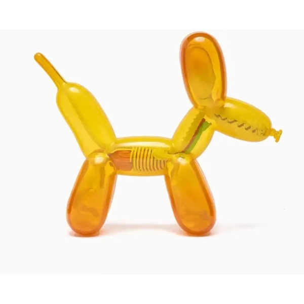 Funny Anatomy Honey Edition Balloon Dog Statue