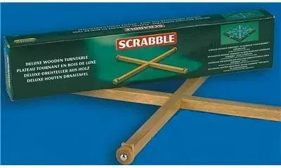 Scrabble - Deluxe Drehteller aus Holz