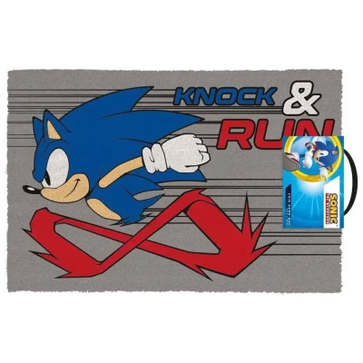 Sonic The Hedgehog Fussmatte Knock And Run 40 x 60 cm